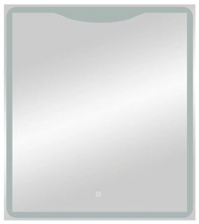 Зеркало с подсветкой Continent Amaze ЗЛП643 с сенсорным выключателем 80см